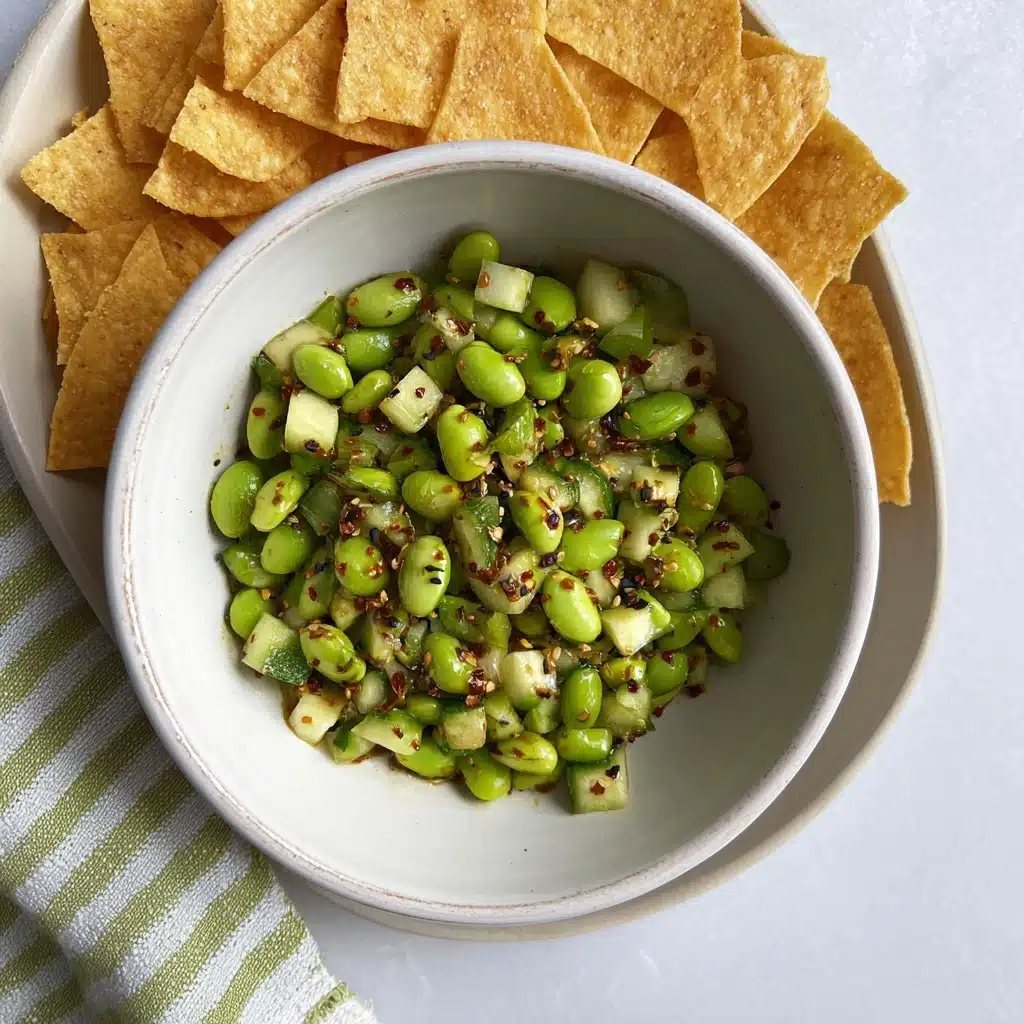 Spicy Cucumber Edamame Salad Recipe