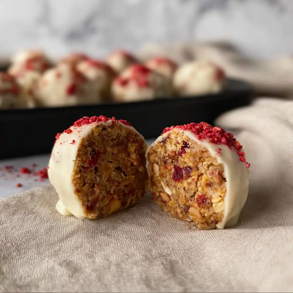 Strawberry Shortcake Energy Bites Recipe - Recipe Image