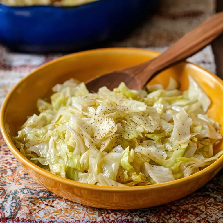 Irish Buttered Cabbage Recipe