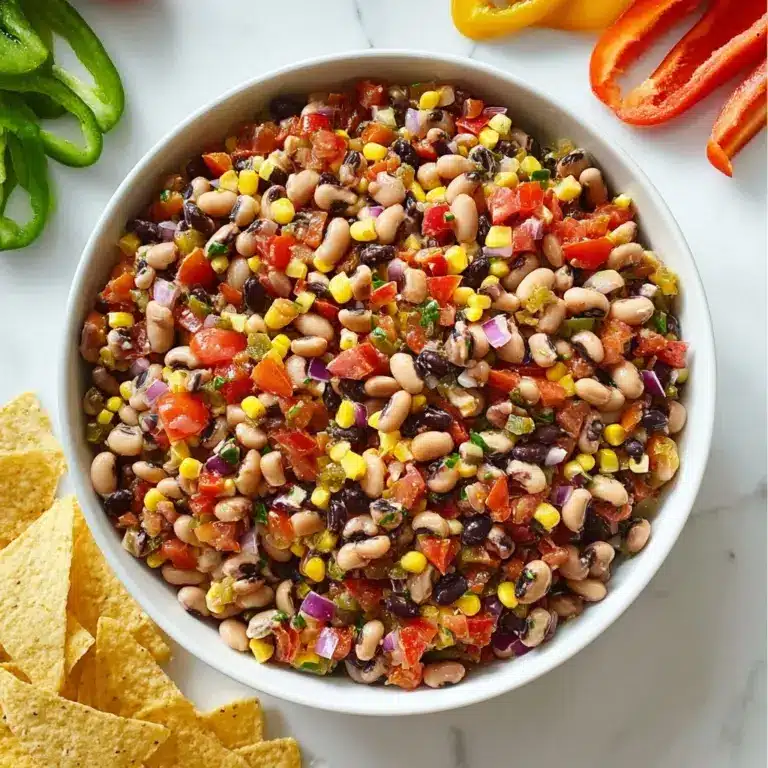 Cowboy Caviar Recipe with Homemade Dressing Recipe