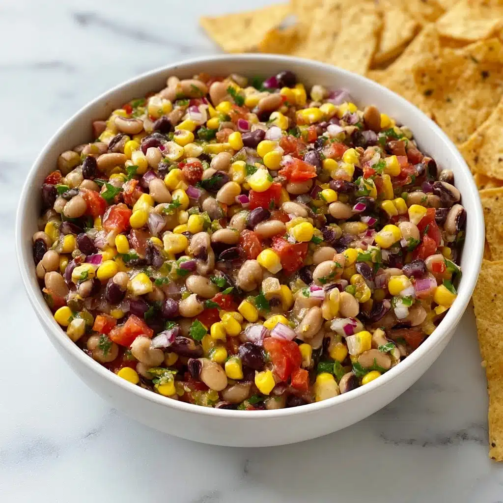 Cowboy Caviar Recipe with Homemade Dressing Recipe - Recipe Image