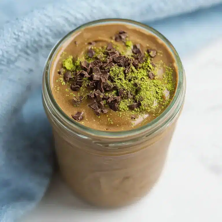 Chocolate Matcha Smoothie Recipe