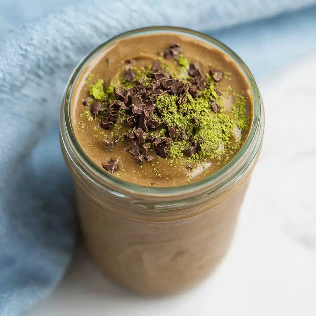 Chocolate Matcha Smoothie Recipe - Recipe Image