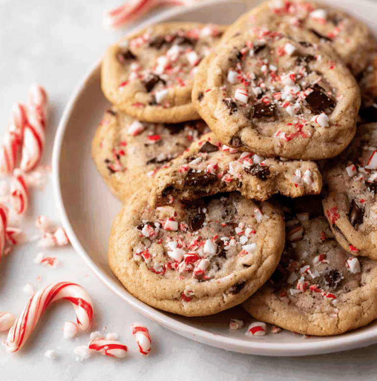 Peppermint Chocolate Chip Cookies Recipe
