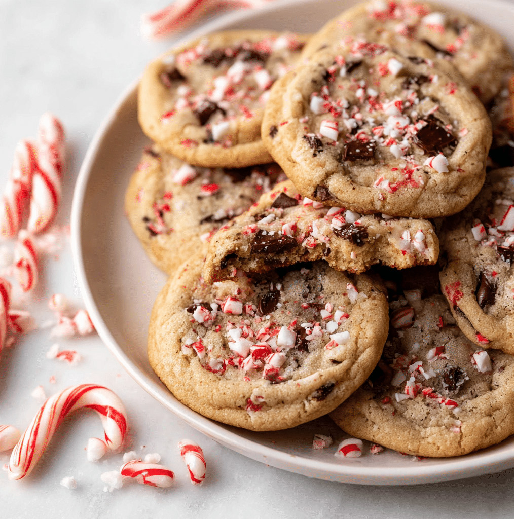 Peppermint Chocolate Chip Cookies Recipe
