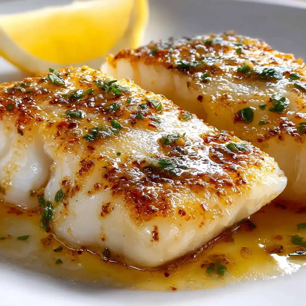 Garlic Butter Baked Cod Recipe - Recipe Image