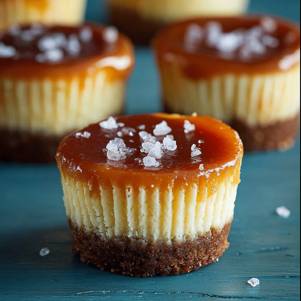 Salted Caramel Cheesecake Cupcakes Recipe - Recipe Image