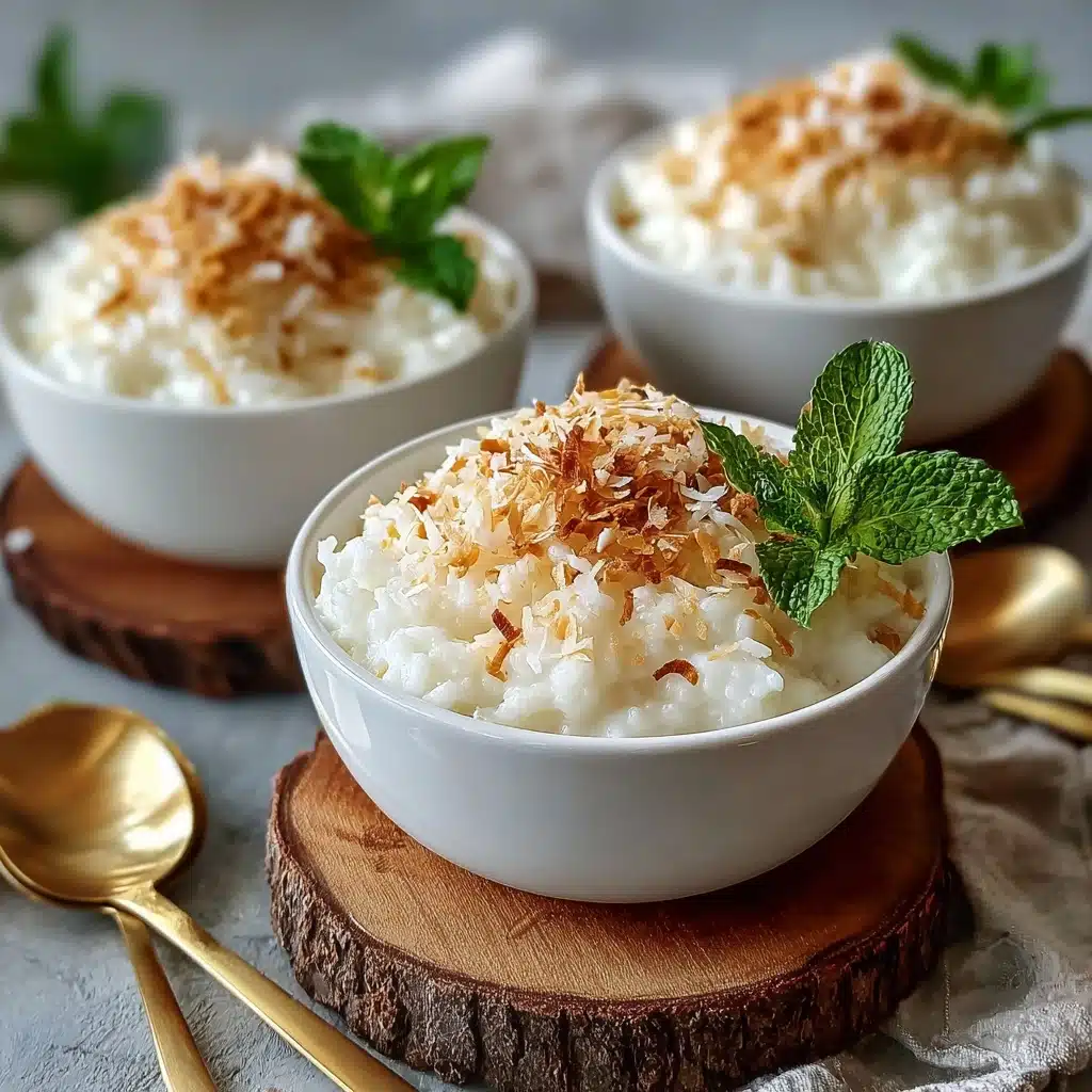 Caribbean Coconut Rice Pudding: A Creamy Tropical Dessert Recipe - Recipe Image