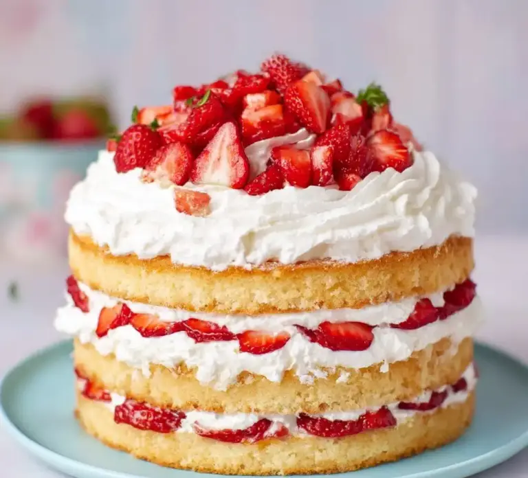 Strawberry Shortcake Cake Recipe