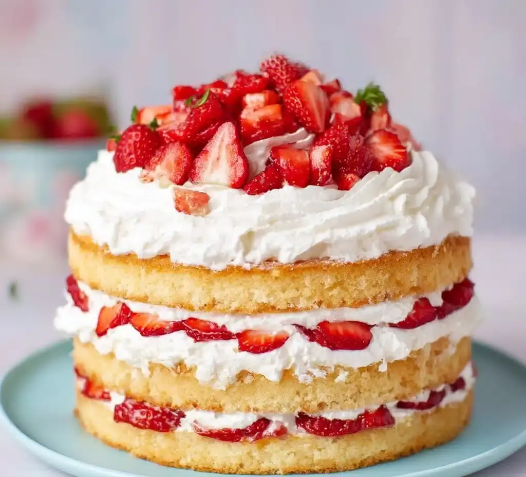 Strawberry Shortcake Cake Recipe