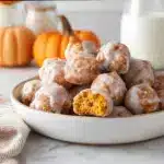 Baked Pumpkin Fritter Bites Recipe