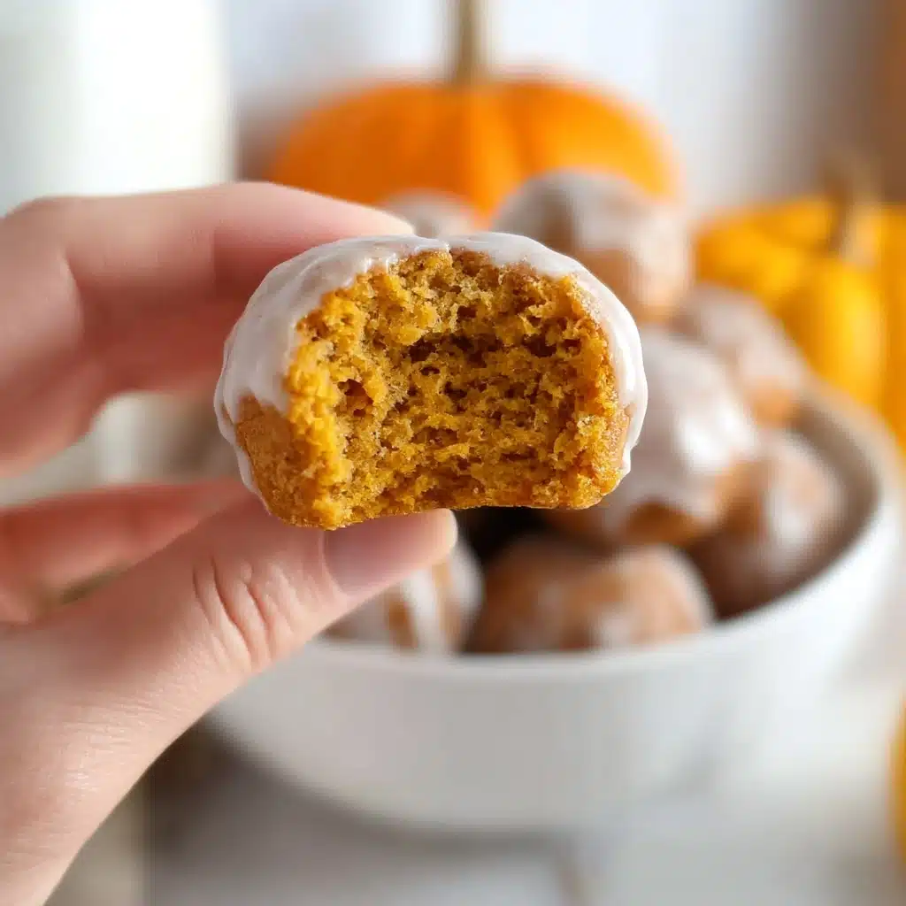 Baked Pumpkin Fritter Bites Recipe