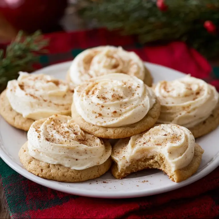 Melt-In-Your-Mouth Eggnog Cookies Recipe