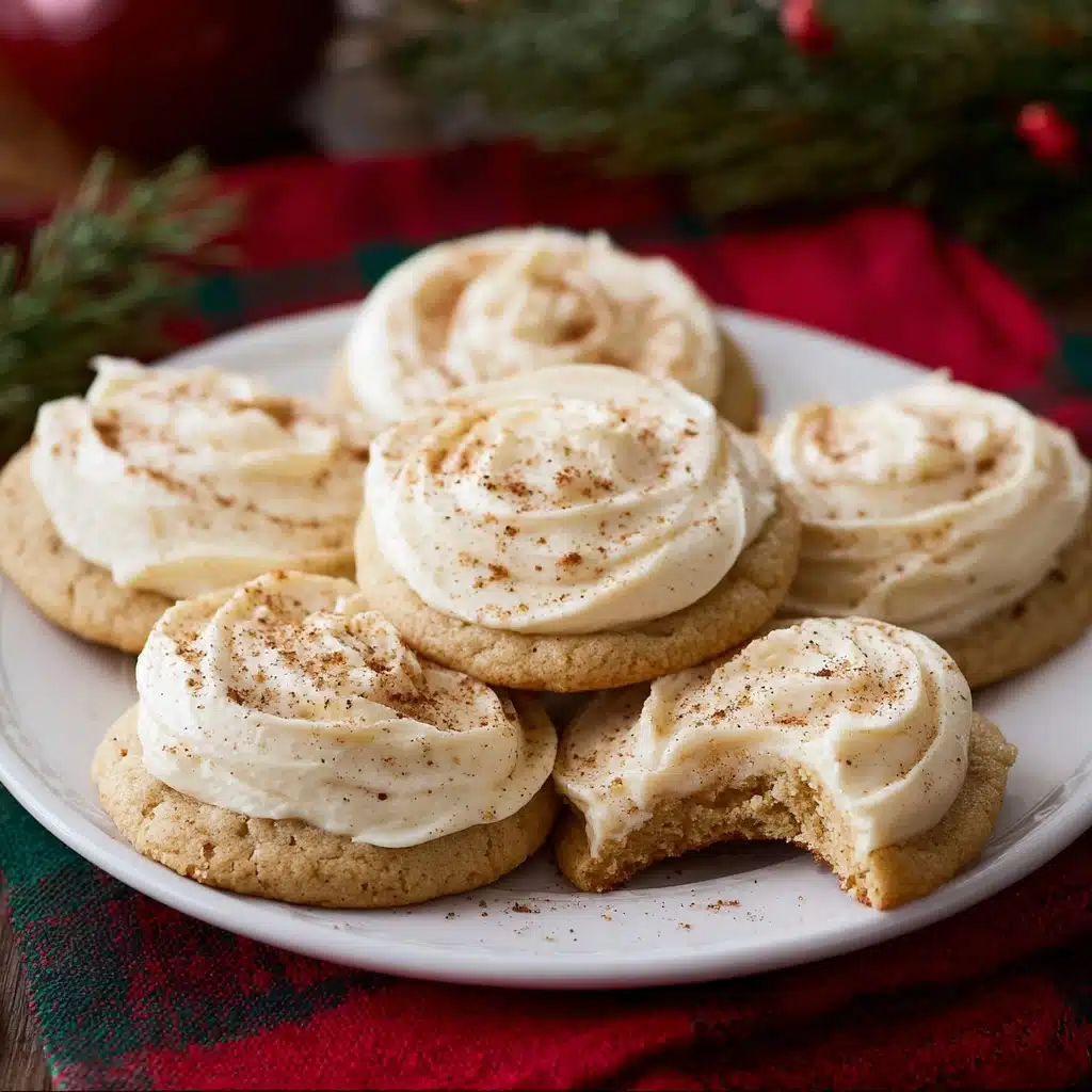Melt-In-Your-Mouth Eggnog Cookies Recipe - Recipe Image