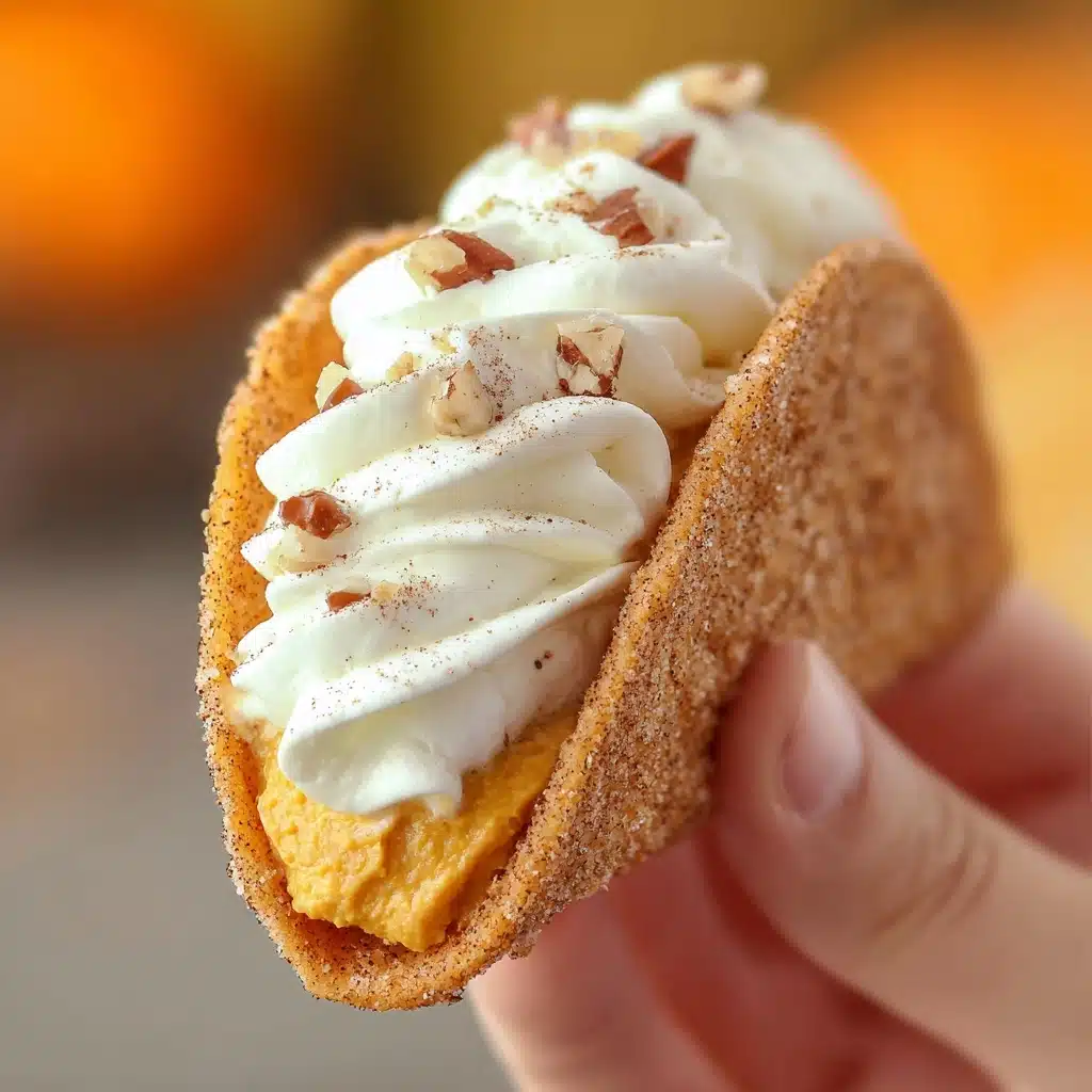 Pumpkin Pie Tacos Recipe - Recipe Image