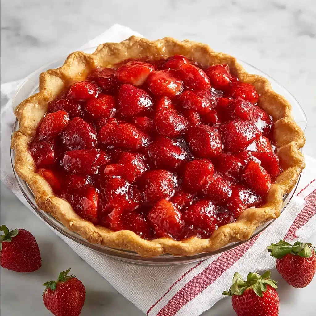 Strawberry Pie Recipe - Recipe Image