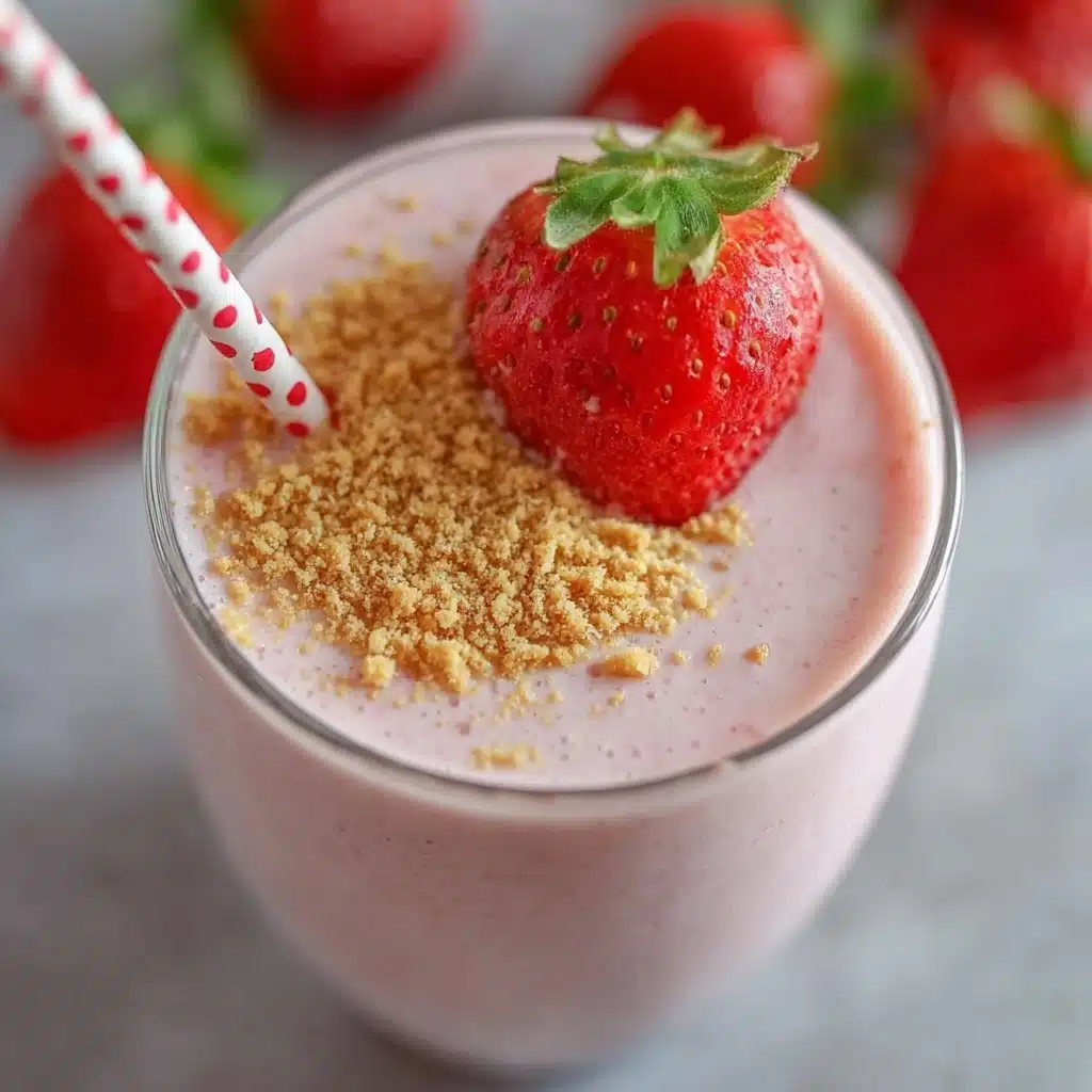 Strawberry Cheesecake Smoothie Recipe - Recipe Image