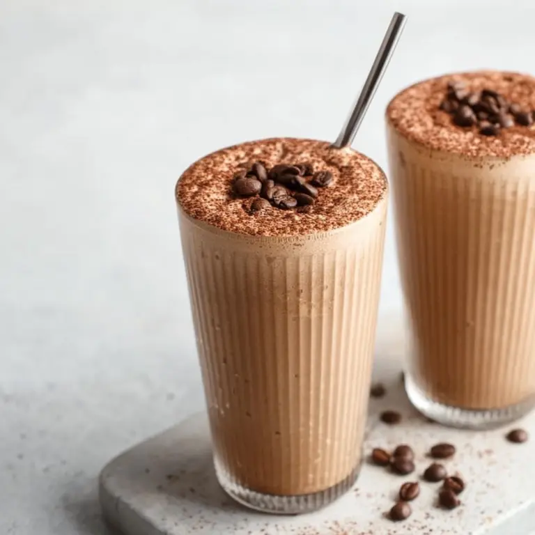 High-Protein Coffee Smoothie Recipe