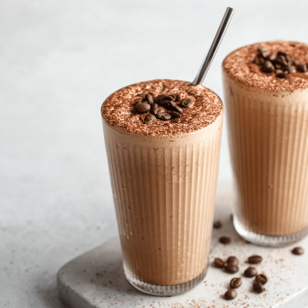 High-Protein Coffee Smoothie Recipe - Recipe Image