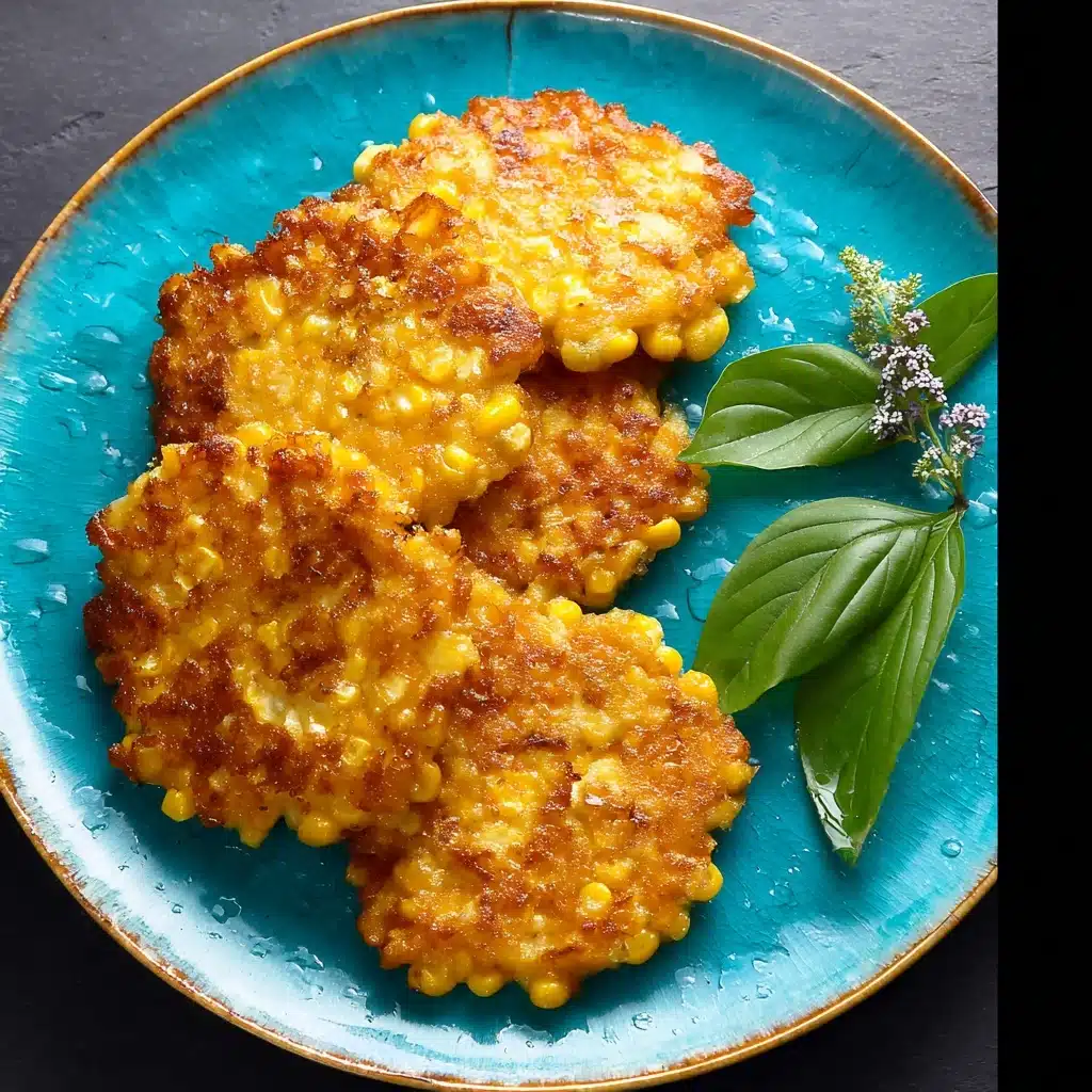 Cheesy Corn Fritters Recipe
