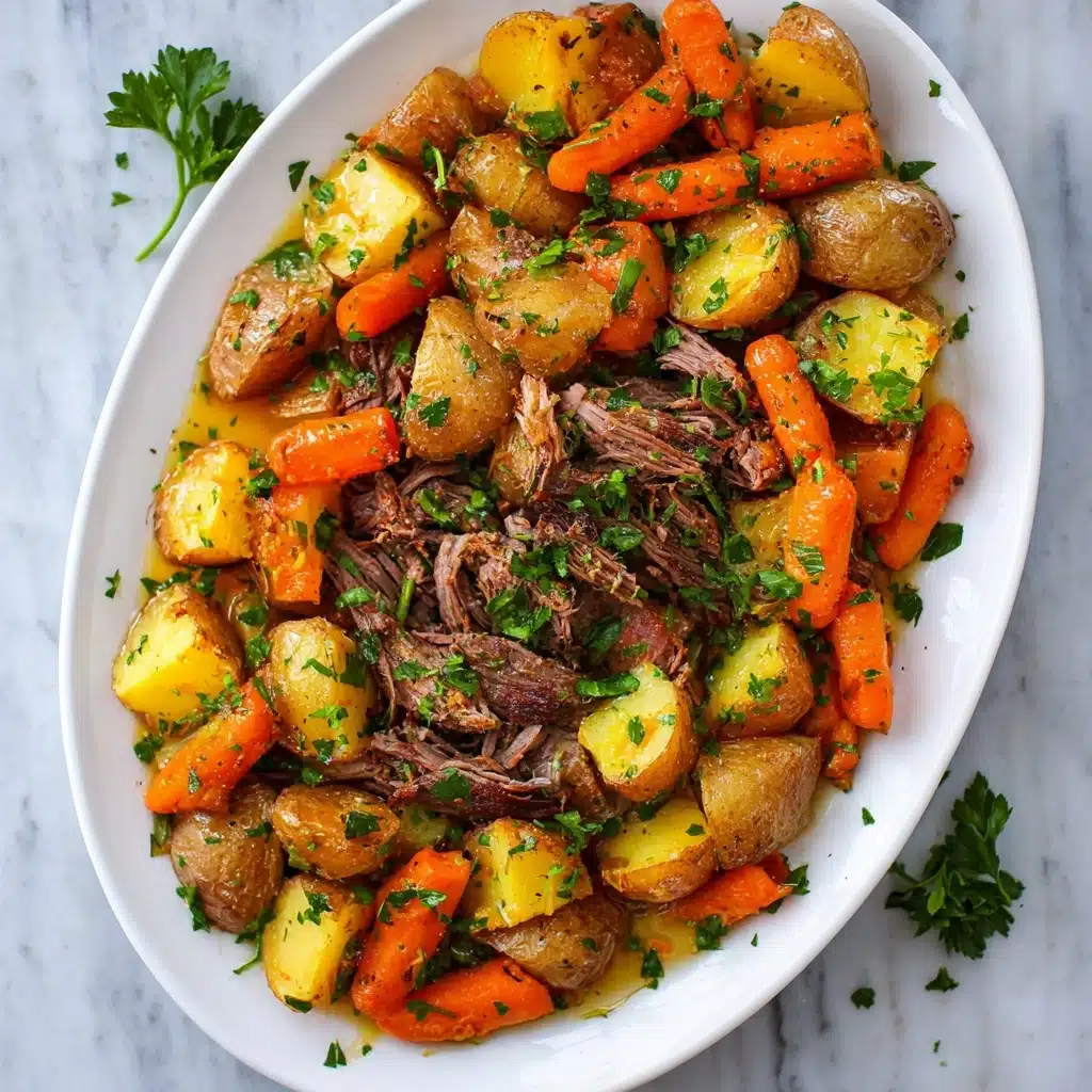Slow Cooker Pot Roast Recipe - Recipe Image