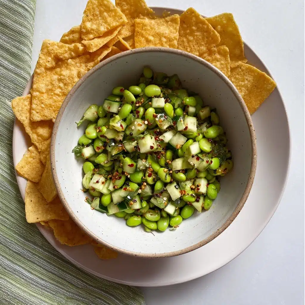 Spicy Cucumber Edamame Salad Recipe - Recipe Image