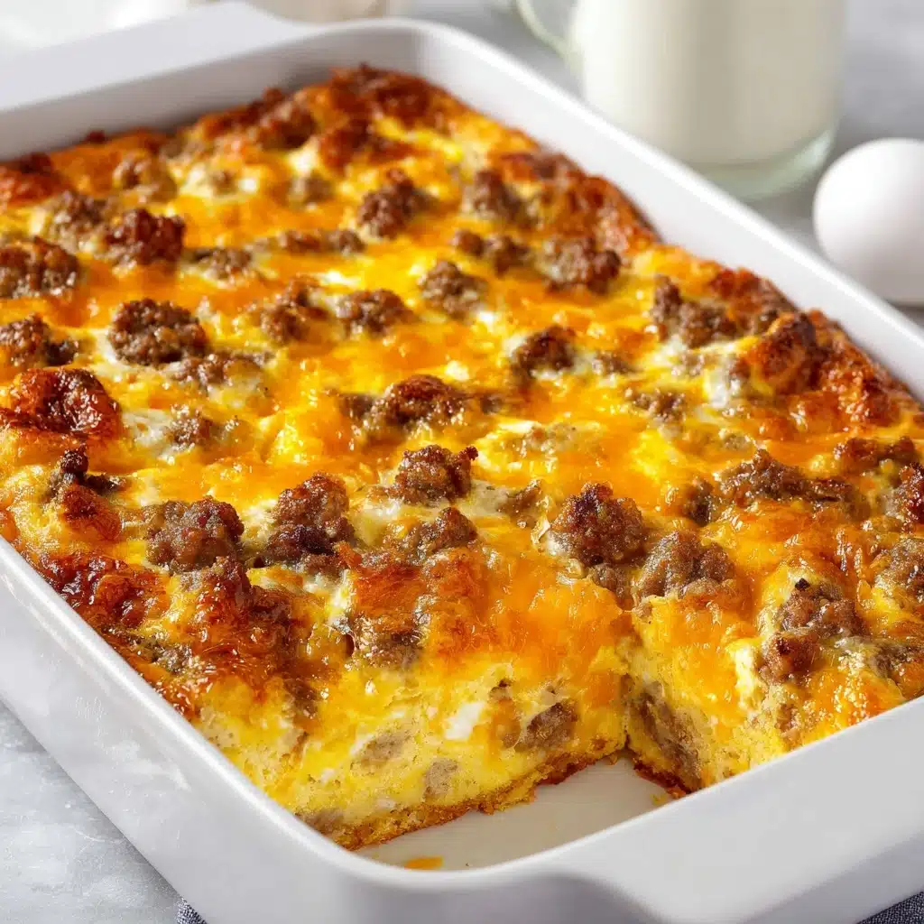 Crescent Roll Breakfast Casserole Recipe - Recipe Image