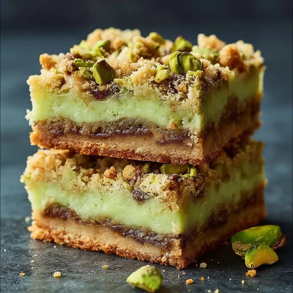 Pistachio Dream Cookie Bars Recipe - Recipe Image