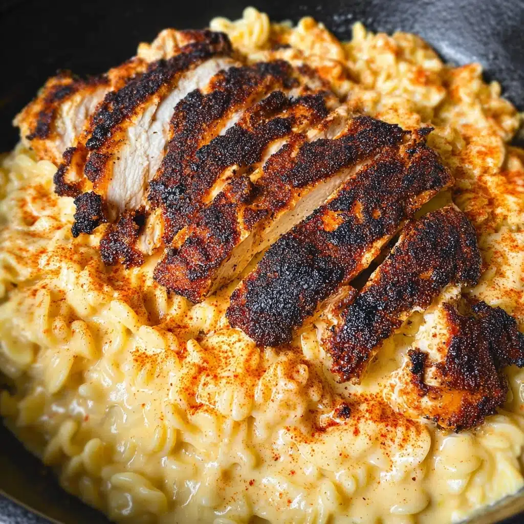 Blackened Cajun Chicken Alfredo Recipe - Recipe Image