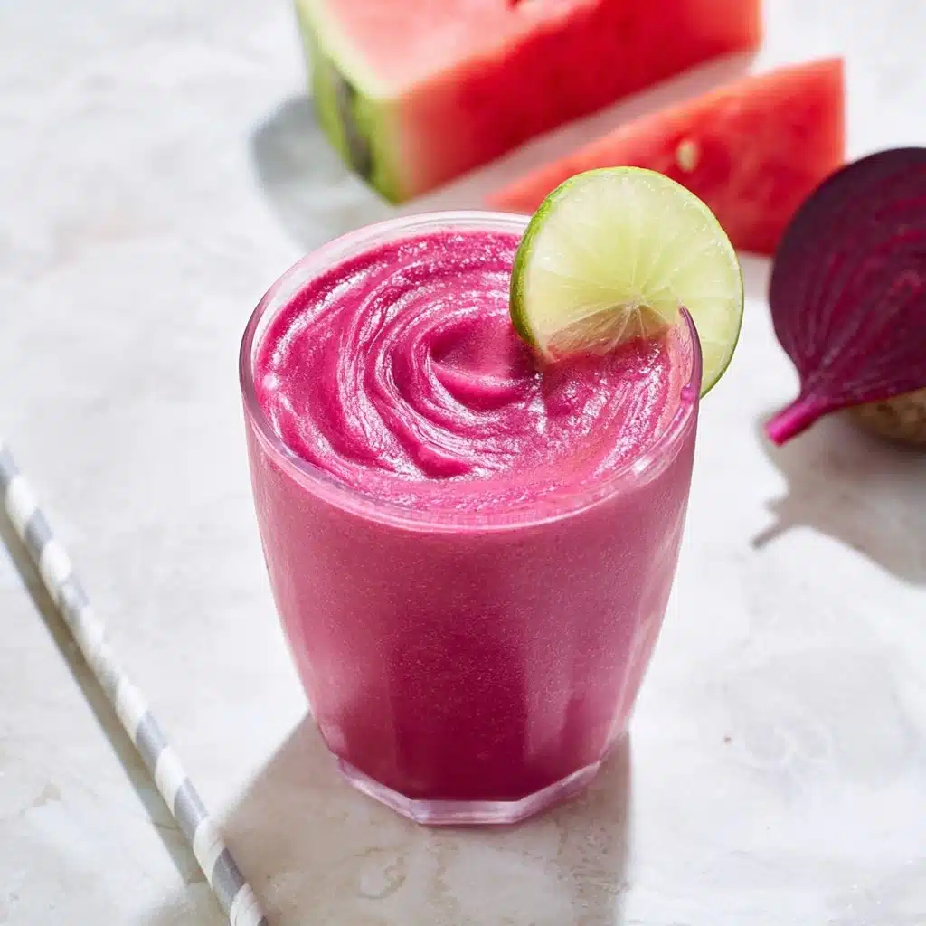 Watermelon Beet Post Workout Smoothie Recipe - Recipe Image