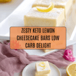 Keto Lemon Cheesecake Bars Recipe