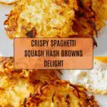 Spaghetti Squash Hash Browns Recipe