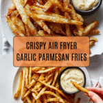 Air Fryer Garlic Parmesan Fries Recipe