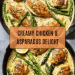 Creamy Chicken with Asparagus Recipe