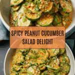 Cucumber Salad with Spicy Peanut Dressing Recipe