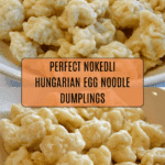 Hungarian Egg Noodle Dumplings - Nokedli Recipe