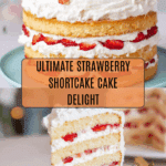 Strawberry Shortcake Cake Recipe