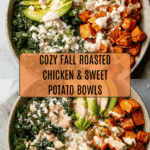 Roasted Chicken, Sweet Potato, and Kale Bowls Recipe