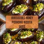 Honey Pistachio Ricotta Stuffed Dates Recipe