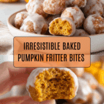 Baked Pumpkin Fritter Bites Recipe