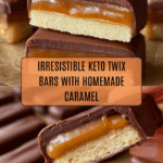 Keto Homemade Twix Bars Recipe