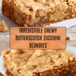 Chewy Butterscotch Zucchini Blondies Recipe