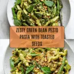 Green bean pesto pasta Recipe
