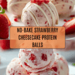 Strawberry Cheesecake Protein Balls Recipe