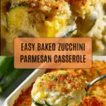 Quick Baked Zucchini Parmesan Casserole Recipe