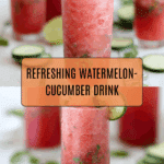 Watermelon-Cucumber Cooler Recipe