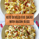 KETO DEVILED EGG SALAD Recipe