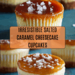 Salted Caramel Cheesecake Cupcakes Recipe