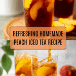 Easy Peach Iced Tea Recipe