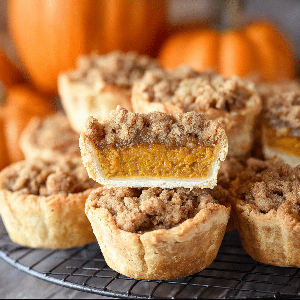 Mini Pumpkin Pies Recipe - Recipe Image